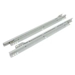 GUIDE SCORREVOLI PER CASSETTO IN ACCIAIO VERNICIATO BIANCO