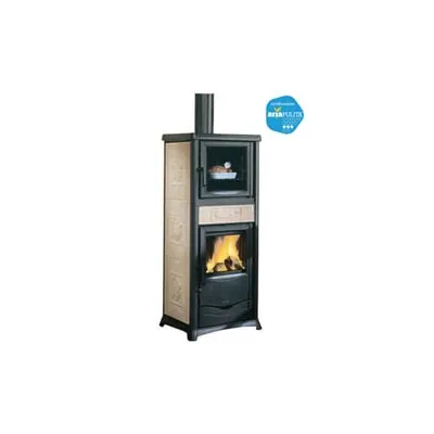 STUFA A LEGNA TERMOROSSELLA PLUS CON FORNO DSA 4.0 11