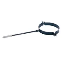 COLLARE PER TUBO STUFE STUFE A PELLET PLUS NERO OPACO