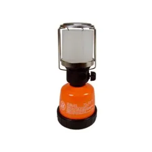 LAMPADA GAS CAMPING IN METALLO ACCENSIONE NORMALE