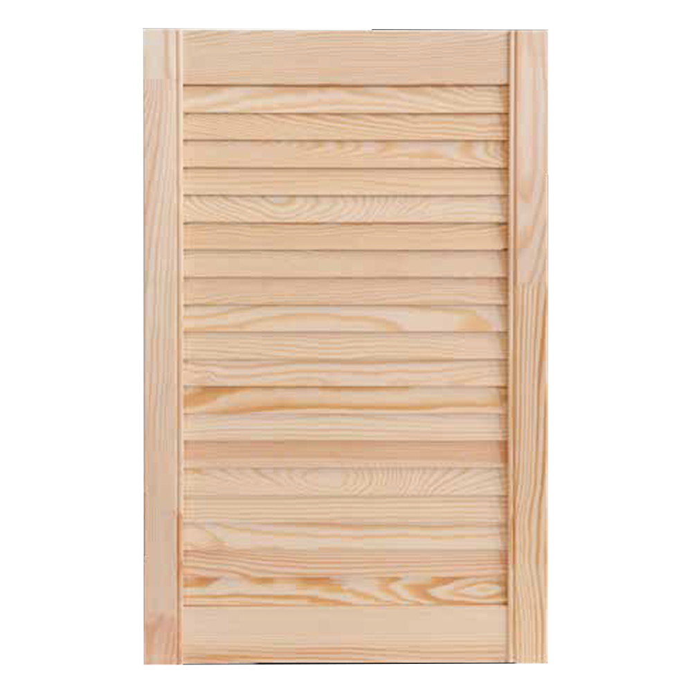 LOUVERED OPEN ANTINA IN RAW PINE MM 717 X 597 X 21