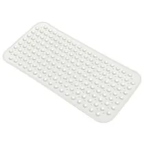 TAPPETO VASCA RETTANGOLARE IN PVC BIANCO