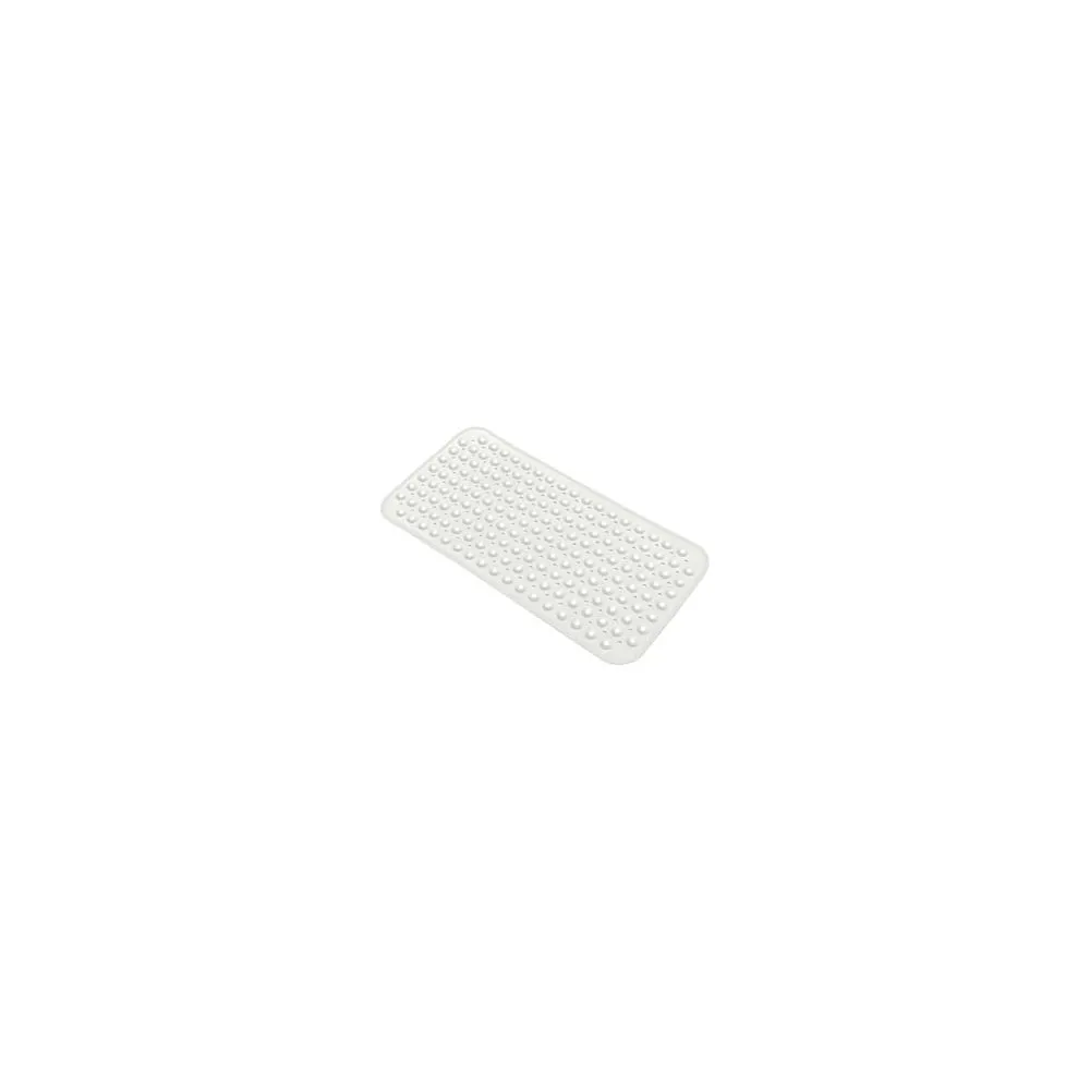TAPPETO VASCA RETTANGOLARE IN PVC BIANCO