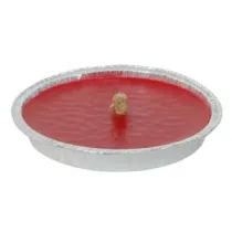 CITRONELLA GRANDE ROSSA IN CIOTOLA DI ALLUMINIO