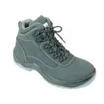 SCARPA DA LAVORO ALTA PELLE ROVESCIATA S3 KEVLAR
