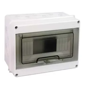 CENTRALINO DA PARETE CON SPORTELLO FUME' IP65 "SERIE ITALIA"