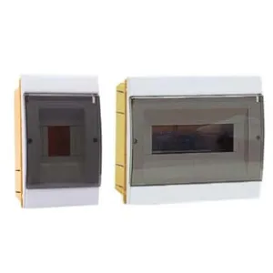 CENTRALINO DA INCASSO CON SPORTELLO FUME' IP40 "SERIE ARREDO"