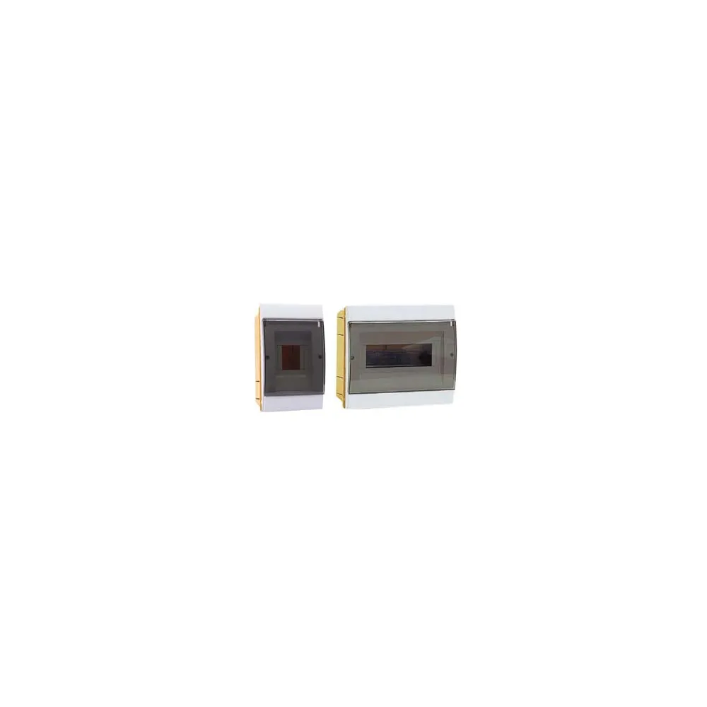 CENTRALINO DA INCASSO CON SPORTELLO FUME' IP40 "SERIE ARREDO"