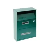 CASSETTA POSTALE PORTARIVISTE PER ESTERNI VERDE