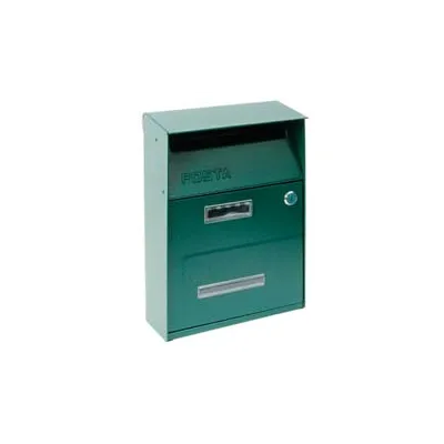 CASSETTA POSTALE PORTARIVISTE PER ESTERNI VERDE