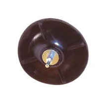PLATORELLI DI GOMMA CON CODOLO MM.6