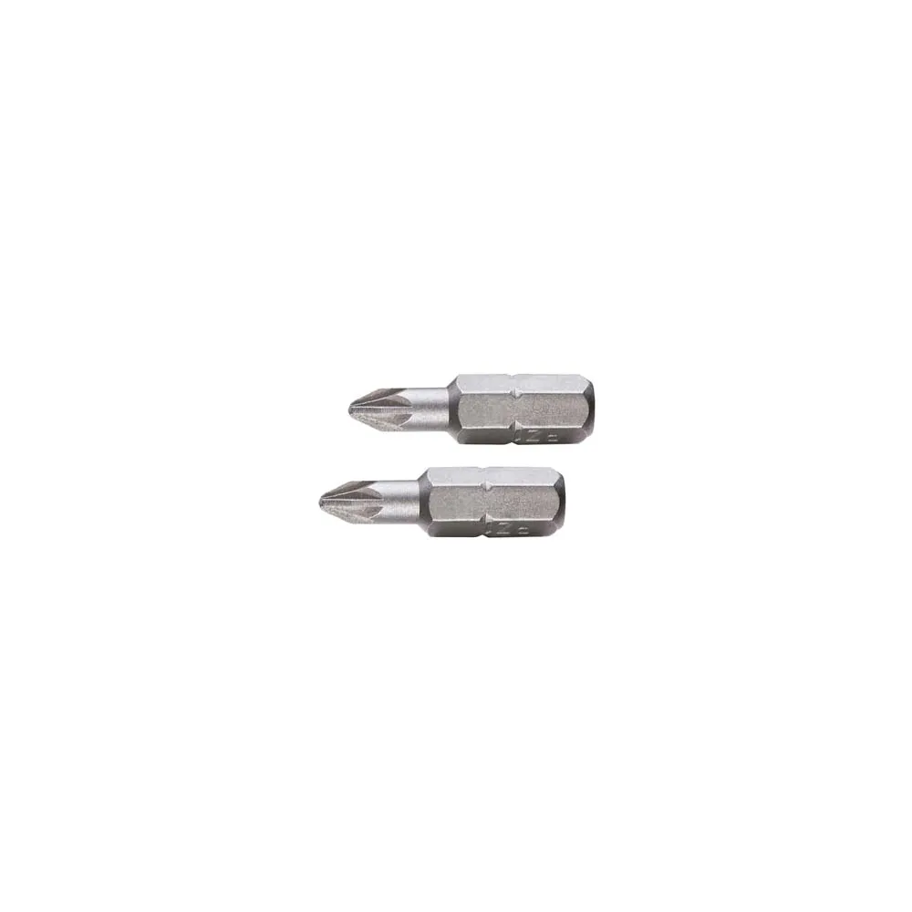 INSERTI A CROCE POZIDRIVE IN BLISTER PER AVVITATORI MM.25