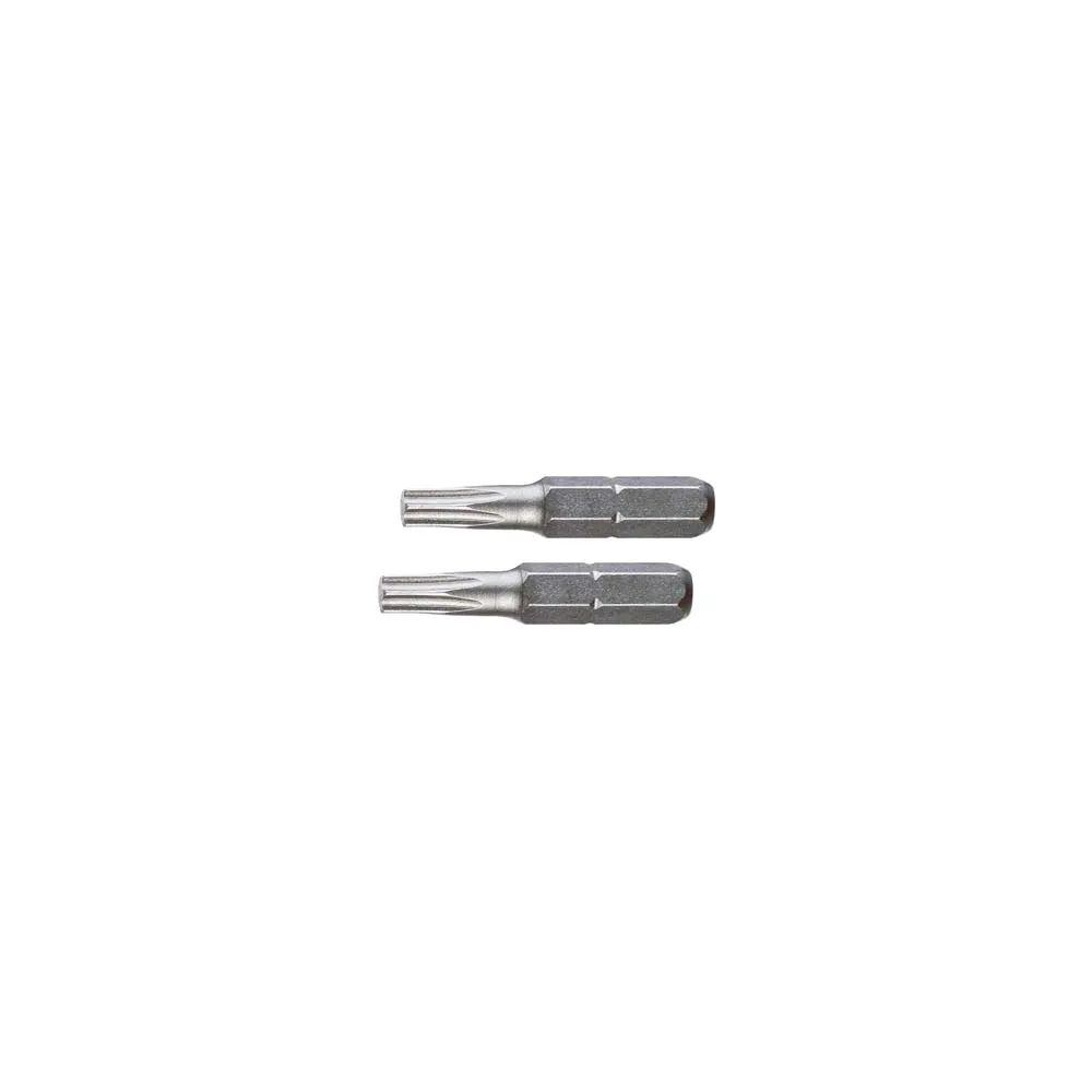 INSERTI TESTA TORX IN BLISTER PER AVVITATORI MM.25