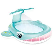 PISCINA GONFIABILE OVALE "BALENA"  +2 ANNI