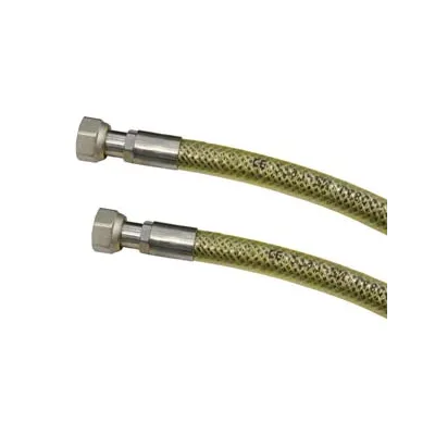 TUBO GAS FLESSIBILE IN ACCIAIO INOX CON GUAINA FF