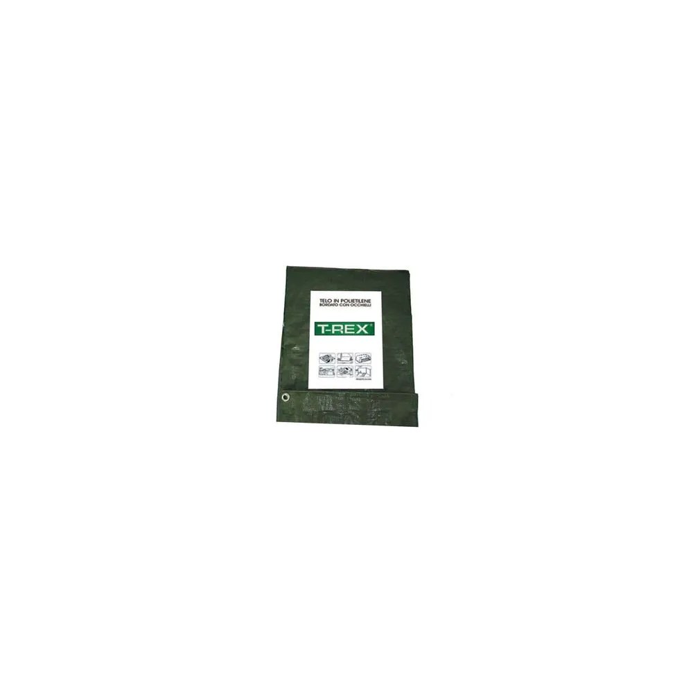 TELO OCCHIELLATO BORDATO CON ANGOLI RINFORZATI 150 GR. MEDIO
