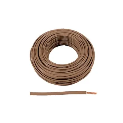 CAVO ELETTRICO UNIPOLARE ANTIFIAMMA MARRONE FS17