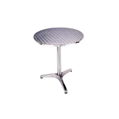 TAVOLO TONDO "ONE TOP" IN ALLUMINIO