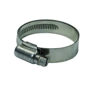 FASCETTA STRINGITUBO IN ACCIAIO INOX AISI 304 MM.13