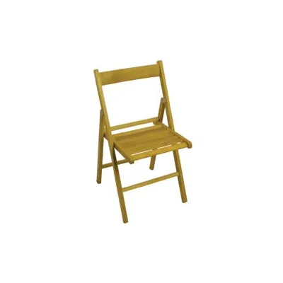 SEDIA BIRRERIA PIEGHEVOLE IN LEGNO NATURALE