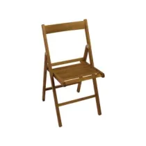 SEDIA BIRRERIA PIEGHEVOLE IN LEGNO SCURO