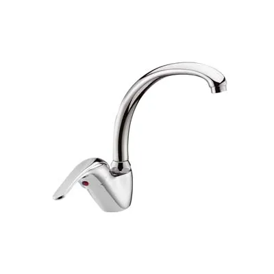 RUBINETTO MISCELATORE MONOCOMANDO PER LAVELLO SERIE ONDINE