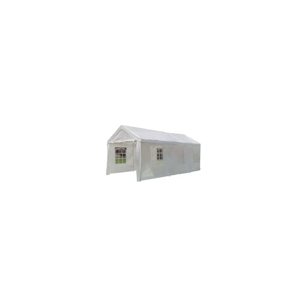 GAZEBO CARPORT BIANCO