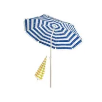 OMBRELLONE DA SPIAGGIA IN COTONE TONDO CM.200
