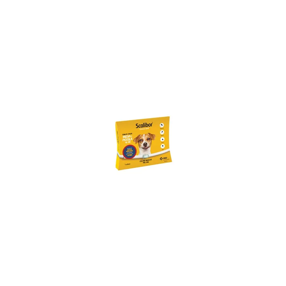 COLLARE PER CANI ANTIPARASSITARIO SCALIBOR