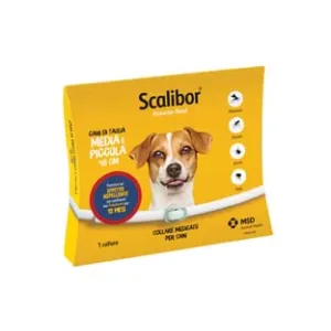 COLLARE PER CANI ANTIPARASSITARIO SCALIBOR