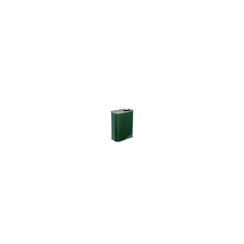 LATTINA PER OLIO RETTANGOLARE VERDE LT.1