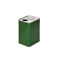LATTINA PER OLIO RETTANGOLARE VERDE LT.3
