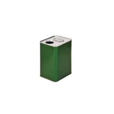 LATTINA PER OLIO RETTANGOLARE VERDE LT.3