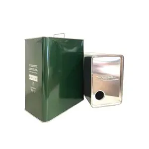 LATTINA PER OLIO RETTANGOLARE LT.10