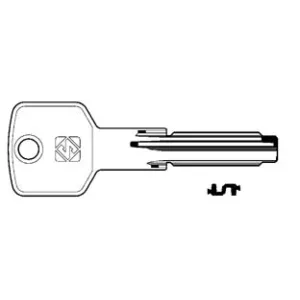 CHIAVI PUNZONATE PER CILINDRI CISA 6+7 SPINE CS140