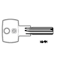 CHIAVI PUNZONATE PER CILINDRI VIRO 6 SPINE VI19