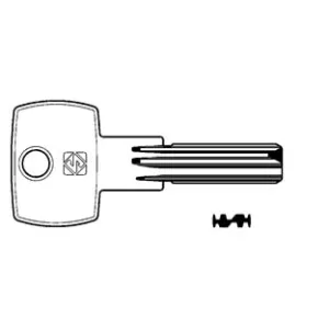 CHIAVI PUNZONATE PER CILINDRI VIRO 6 SPINE VI19