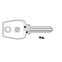 CHIAVI PER CILINDRI EURO LOCKS 10 SPINE PICCOLE EU1R