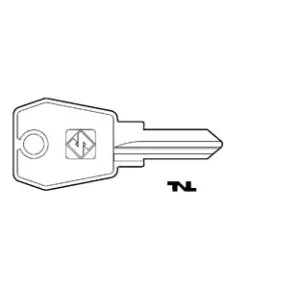 CHIAVI PER CILINDRI EURO LOCKS 7 SPINE PICCOLE EU5R