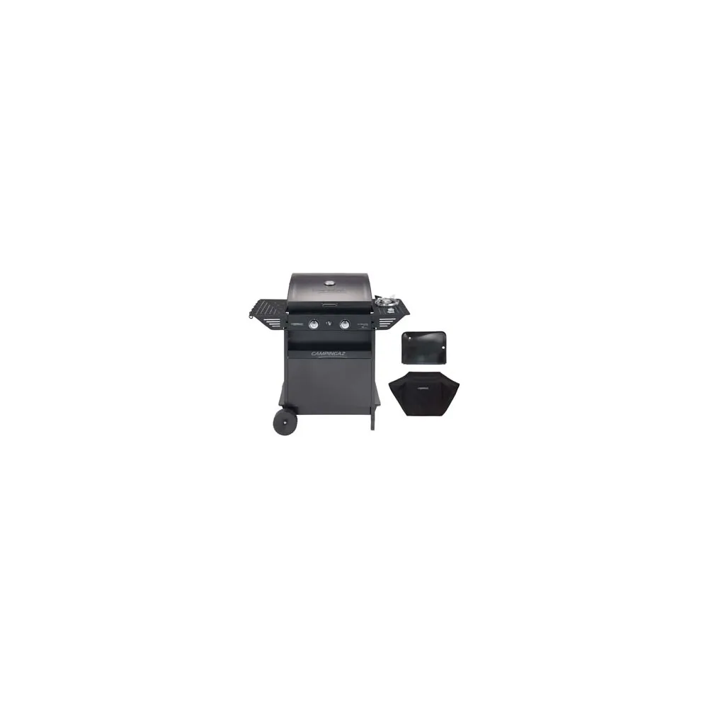 BARBECUE GAS 2 BRUCIATORI + FORNELLO CM.54X34 "XPERT 200 LS PLUS"