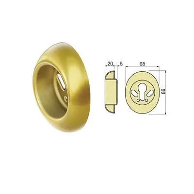 BOCCHETTA ANTISTRAPPO A5683GR OTTONATO LUCIDO