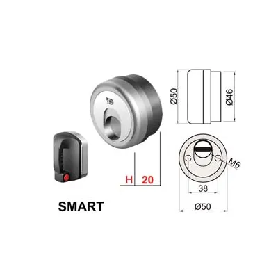 DEFENDER MAGNETICO SMART MR500 CROMO SATINATO