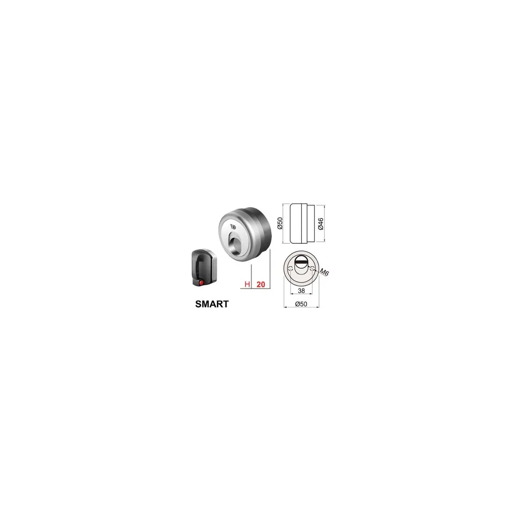 DEFENDER MAGNETICO SMART MR500 CROMO SATINATO