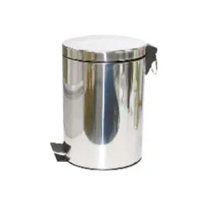 PATTUMIERA IN ACCIAIO INOX CON PEDALE