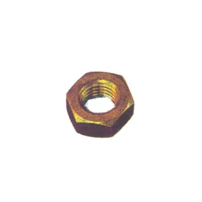 DADO ESAGONALE MEDIO IN OTTONE