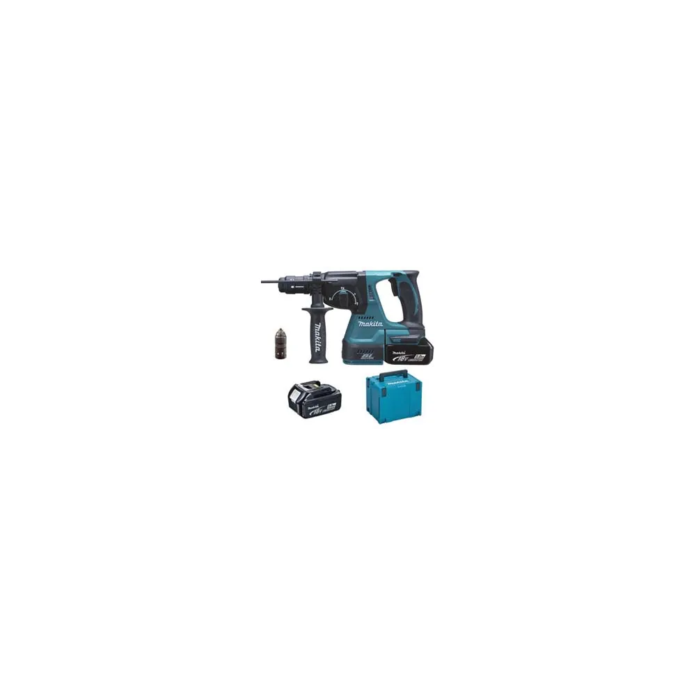 TASSELLATORE 3 FUNZIONI SDS-PLUS 2 BATTERIE LITIO 18V (DHR243RTJ)