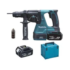 TASSELLATORE 3 FUNZIONI SDS-PLUS 2 BATTERIE LITIO 18V (DHR243RTJ)