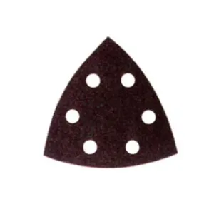 FOGLI CARTA ABRASIVA A DELTA CON VELCRO FORATI