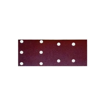 FOGLI CARTA ABRASIVA FORATA CON VELCRO PER LEVIGATRICI