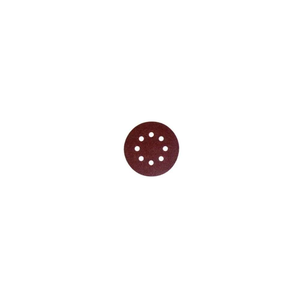 DISCHI CARTA ABRASIVA FORATA CON VELCRO PER ROTORBITALI Ø MM.125